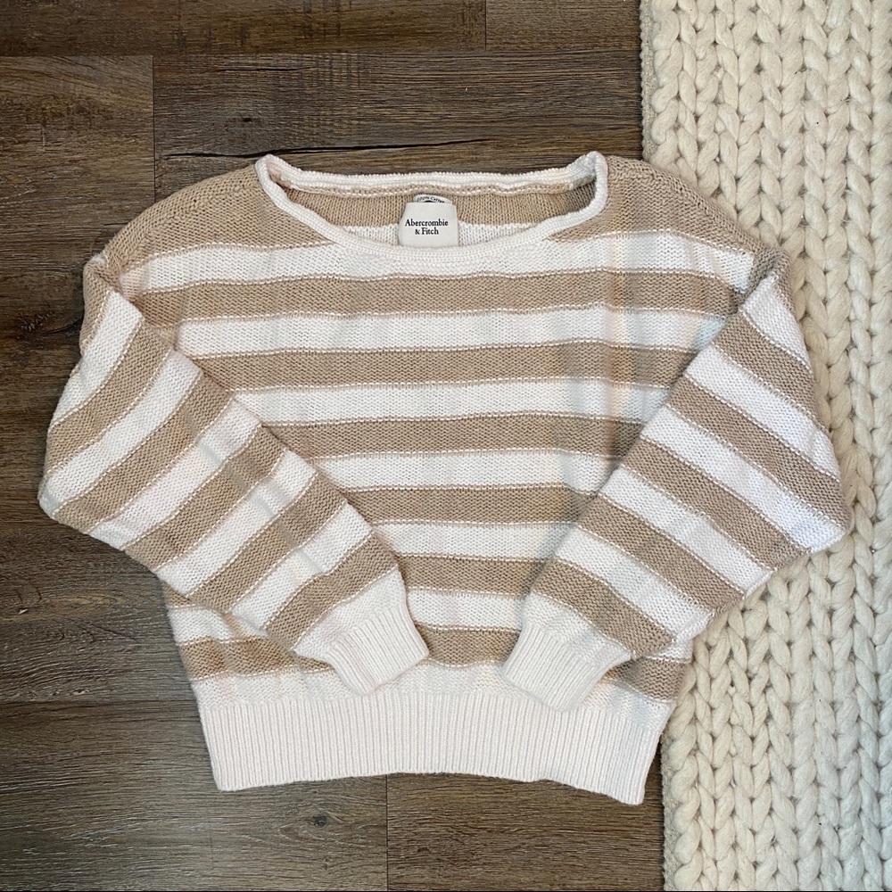 Abercrombie Beachy Boatneck Sweater